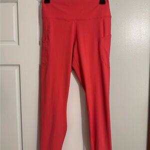 Nike Women's Vibrant Coral Leggings